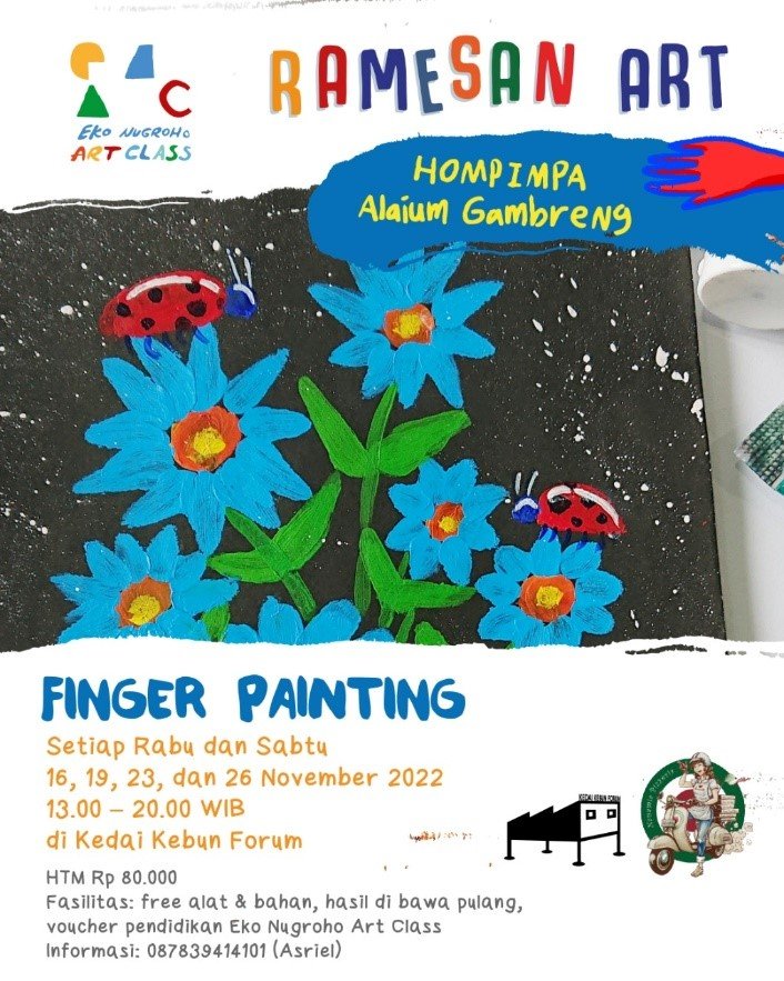 Pameran Ramesan Art; Bermain dan Berkarya dengan Seni Rupa - Eko ...