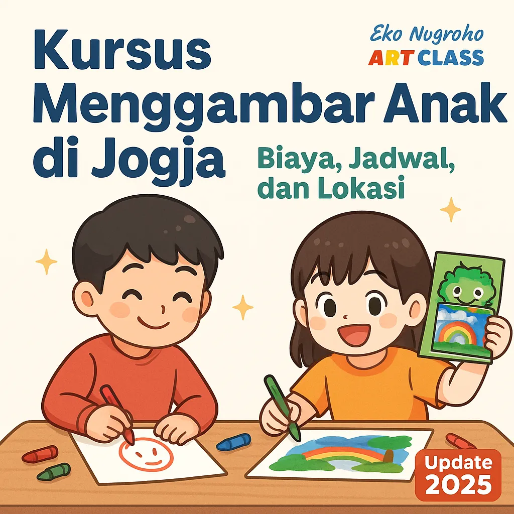 Kursus Menggambar Anak di Jogja