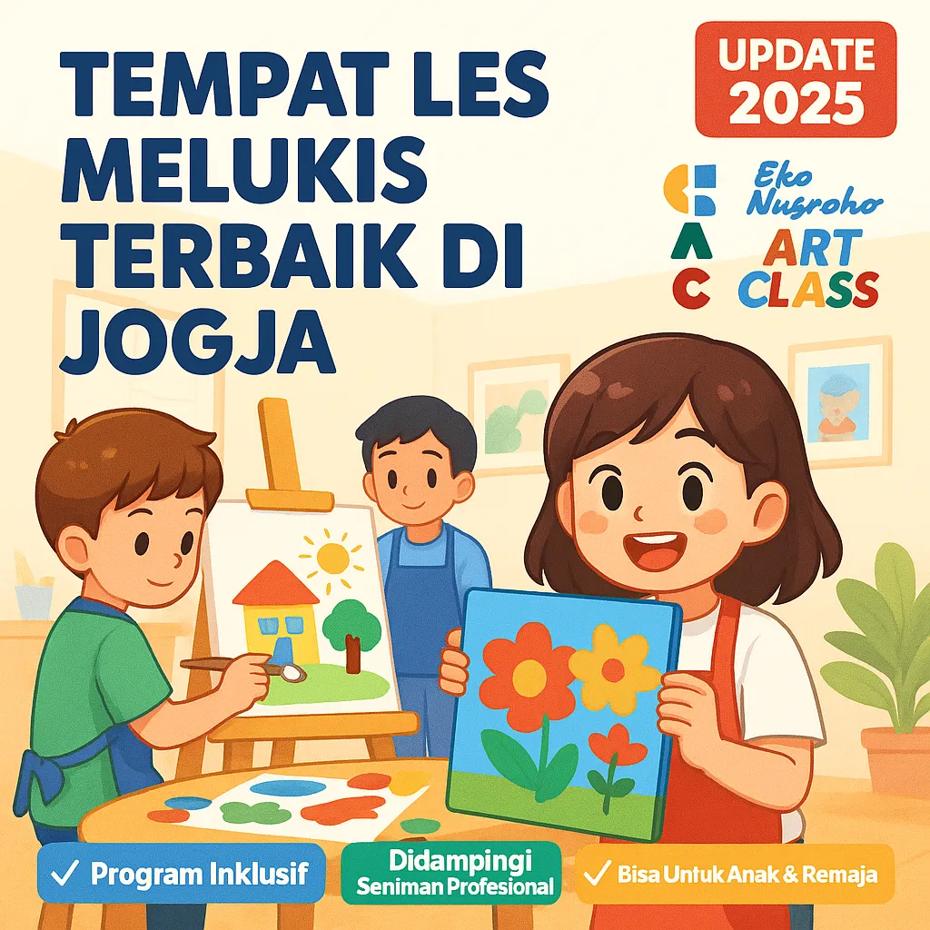 Tempat Les Melukis Terbaik di Jogja