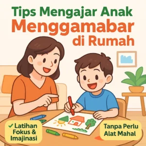Tips Mengajar Anak Menggambar di Rumah