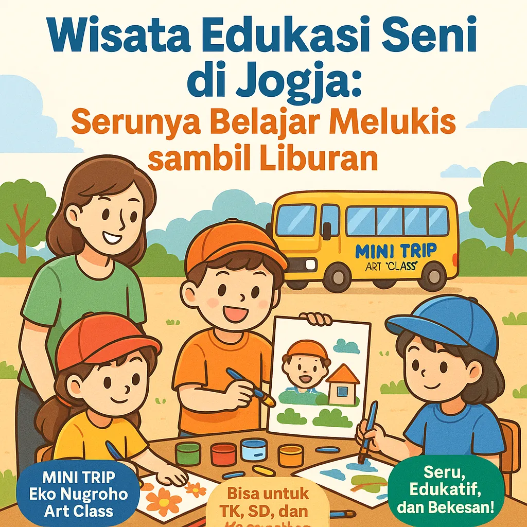 Wisata Edukasi Seni di Jogja: Belajar Melukis sambil Liburan