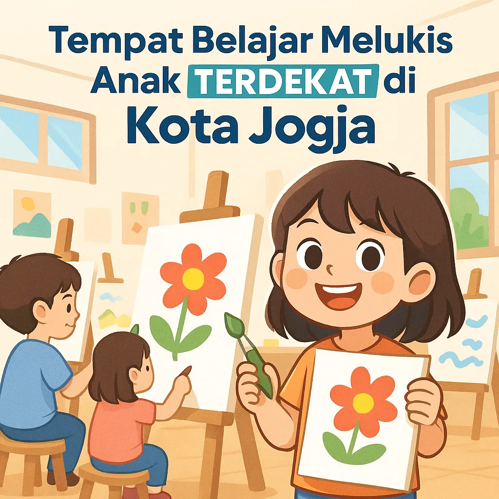 Tempat Belajar Melukis Anak Terdekat di Kota Jogja