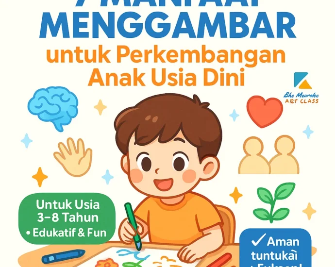 7 Manfaat Menggambar untuk Perkembangan Anak Usia Dini