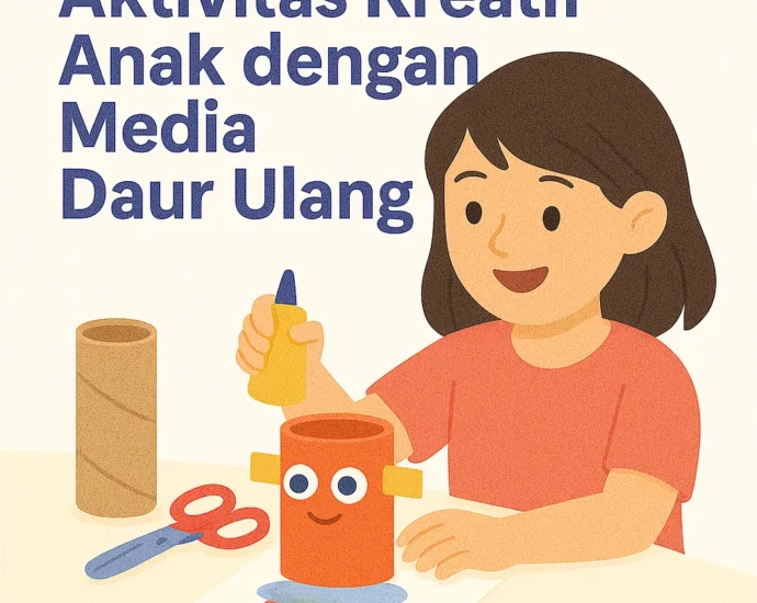 Aktivitas Kreatif Anak dengan Media Daur Ulang