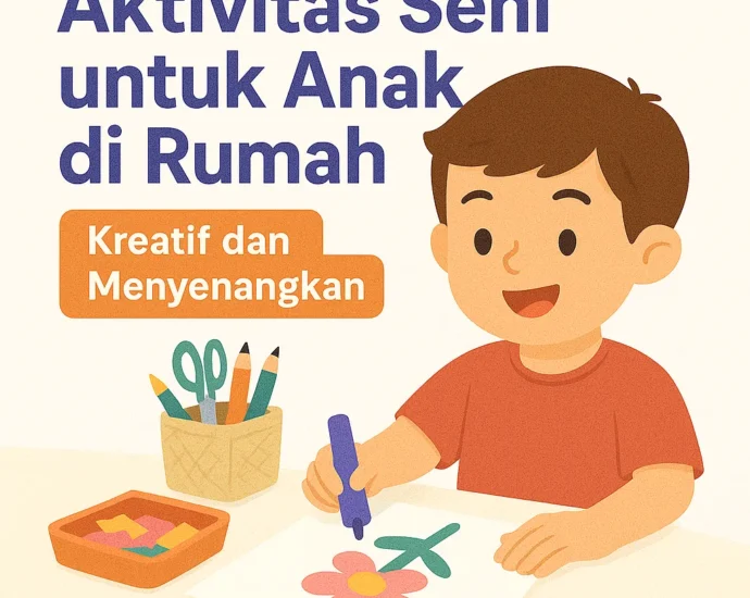 Aktivitas Seni untuk Anak di Rumah: Kreatif dan Menyenangkan