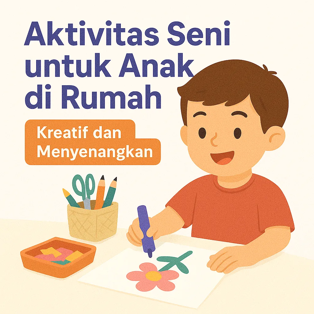 Aktivitas Seni untuk Anak di Rumah: Kreatif dan Menyenangkan