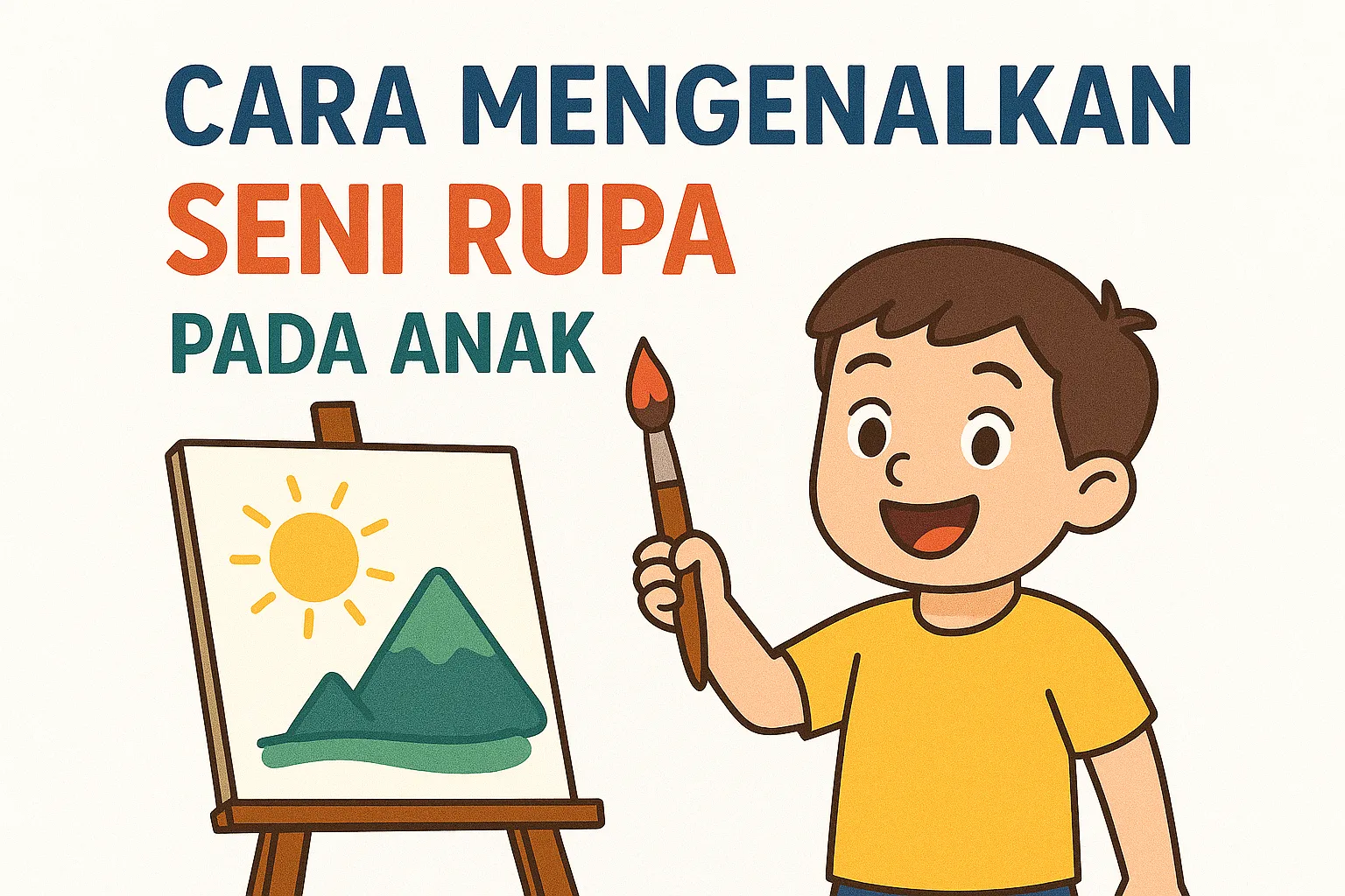 Cara Mengenalkan Seni Rupa pada Anak