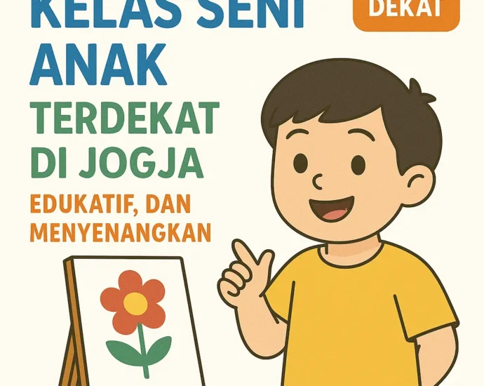 Kelas Seni Anak Terdekat di Jogja – Edukatif, dan Menyenangkan