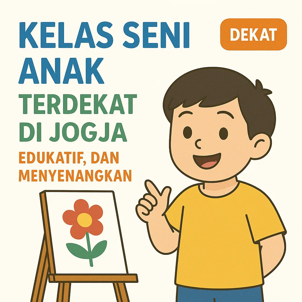 Kelas Seni Anak Terdekat di Jogja – Edukatif, dan Menyenangkan