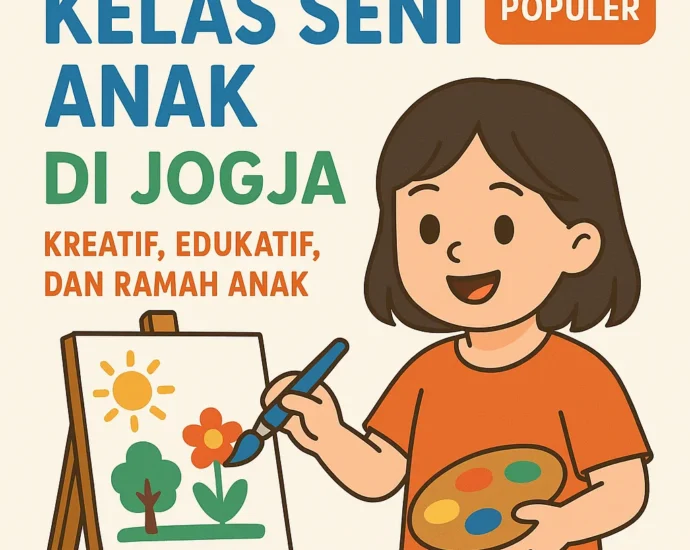 Kelas Seni Anak di Jogja – Kreatif, Edukatif, dan Ramah Anak