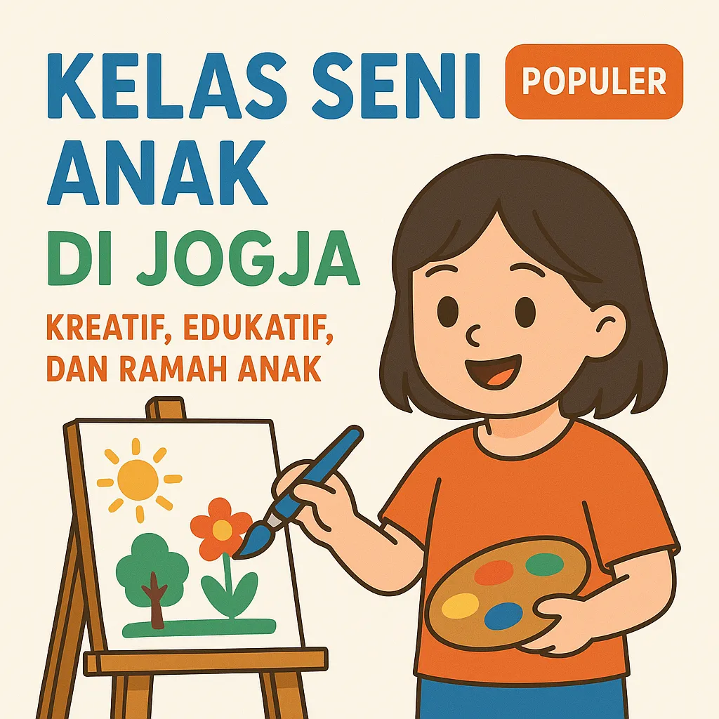 Kelas Seni Anak di Jogja – Kreatif, Edukatif, dan Ramah Anak
