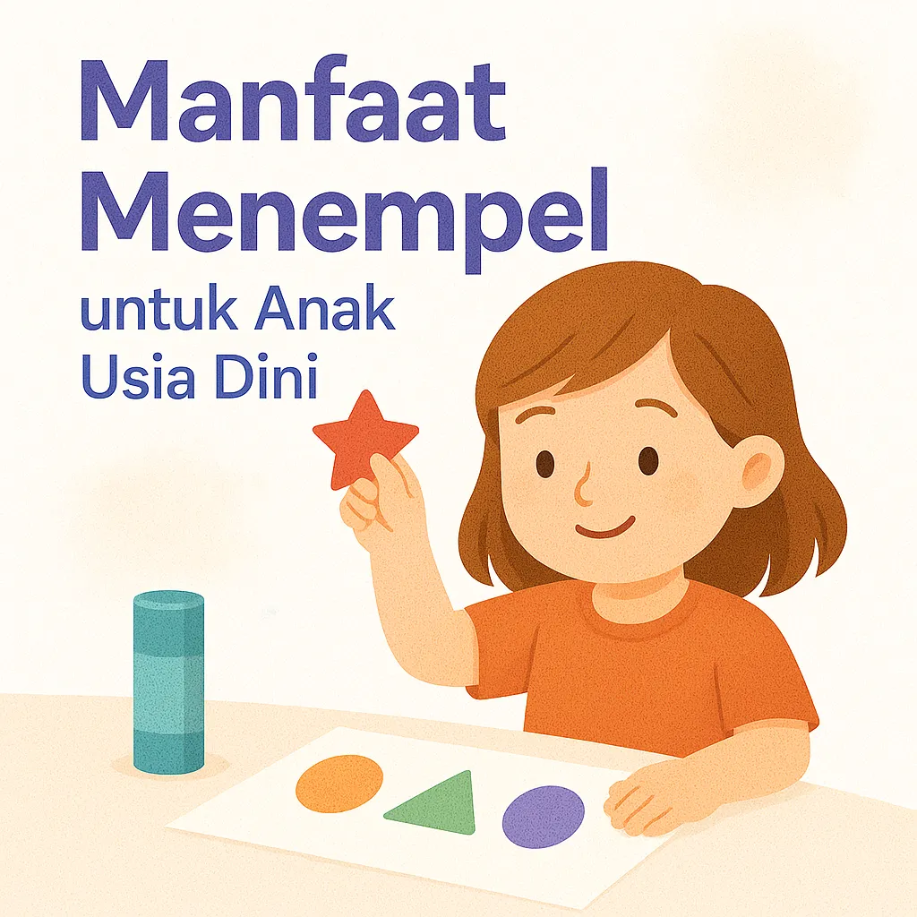 Manfaat Menempel untuk Anak Usia Dini