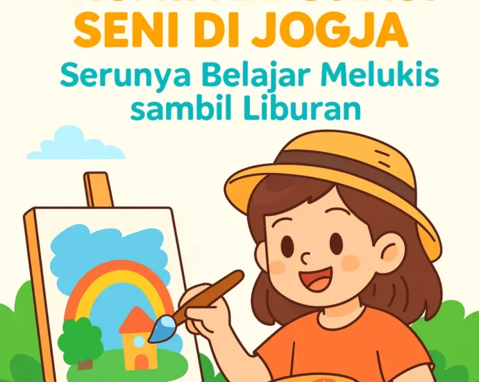 Wisata Edukasi Seni di Jogja: Serunya Belajar Melukis sambil Liburan