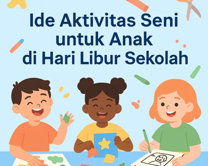 Ide Aktivitas Seni untuk Anak di Hari Libur Sekolah