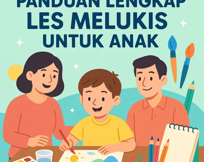 Panduan Lengkap Les Melukis untuk Anak TK & SD