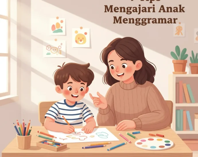 7 Tips Mengajari Anak Menggambar agar Lebih Kreatif dan Percaya Diri