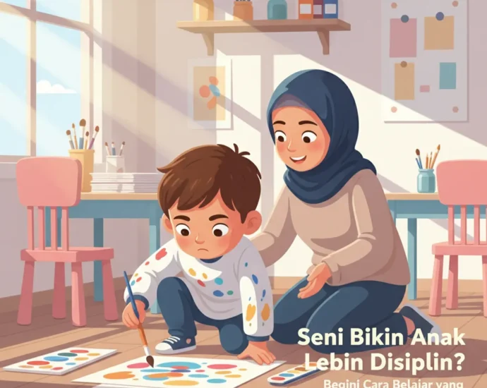 Bagaimana Kegiatan Seni Membentuk Karakter Disiplin Anak