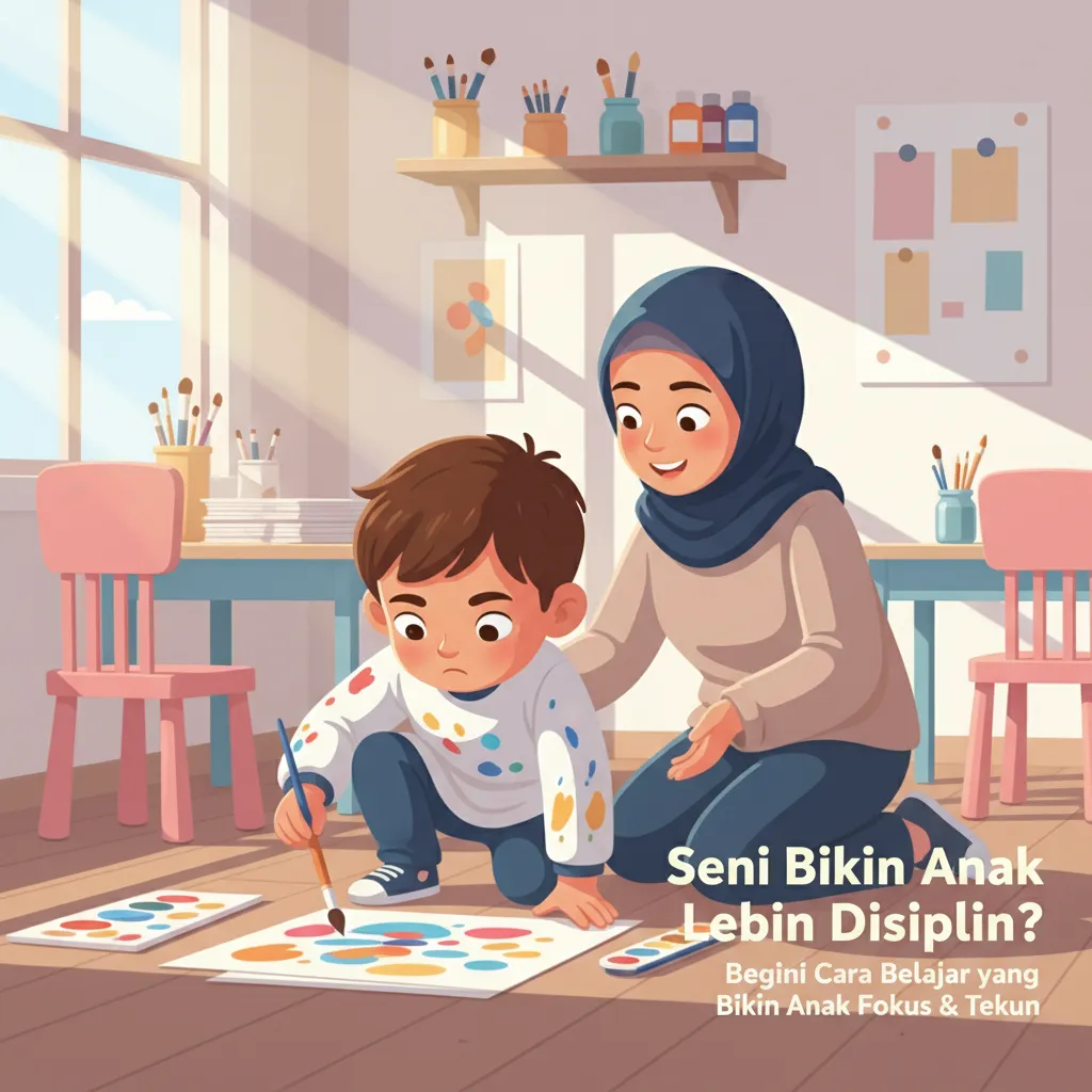 Bagaimana Kegiatan Seni Membentuk Karakter Disiplin Anak