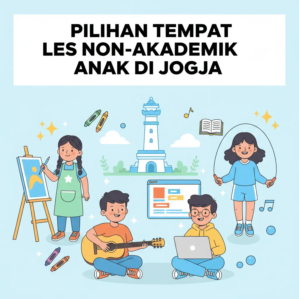 Pilihan Tempat Les Non-Akademik Anak di Jogja