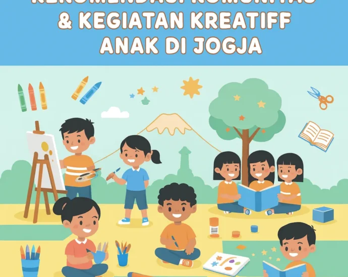 Rekomendasi Komunitas & Kegiatan Kreatif Anak di Jogja