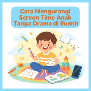cara mengurangi screen time anak tanpa drama di rumah