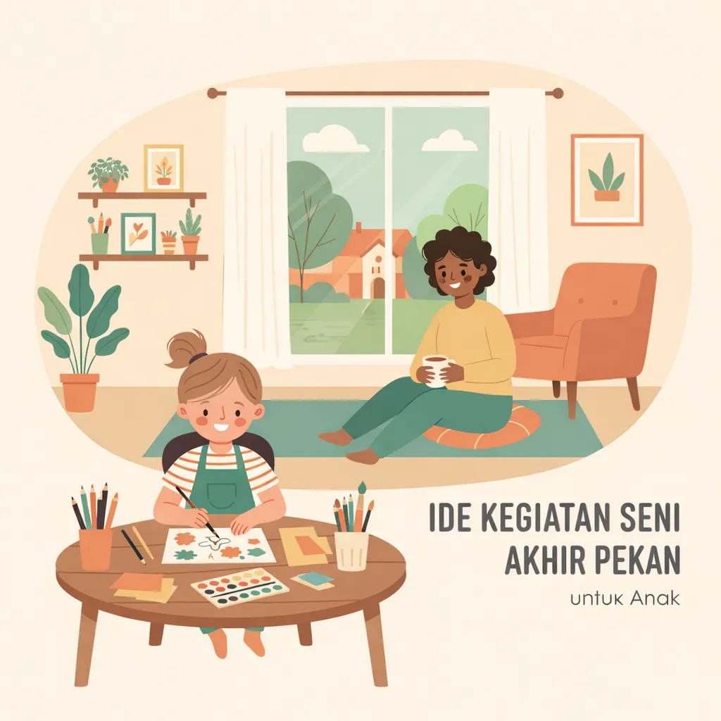 kegiatan seni akhir pekan untuk anak