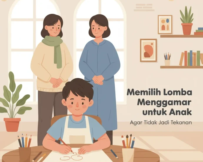 lomba menggambar yang cocok untuk anak