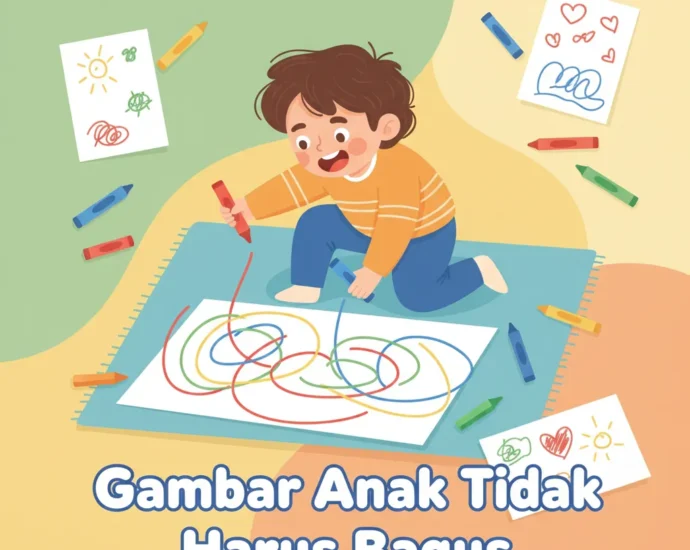 Alasan Kenapa Hasil Gambar Anak Tidak Harus Bagus