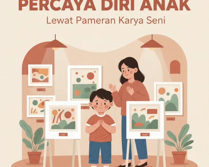 Membangun Rasa Percaya Diri Anak Melalui Pameran Karya Seni Sederhana