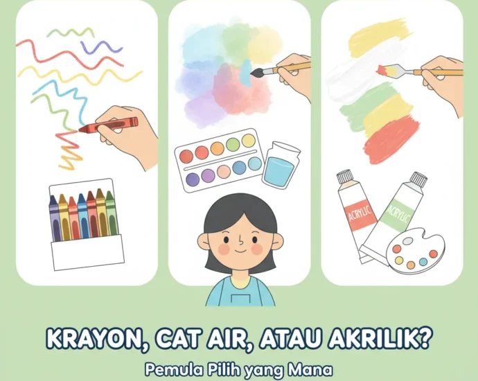 belajar melukis pemula