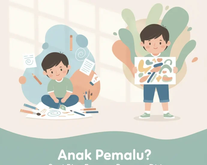 manfaat seni untuk anak pemalu