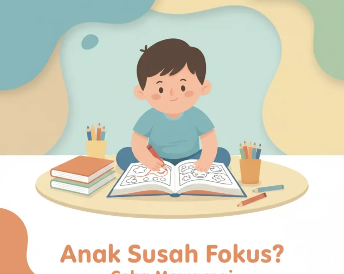 melatih fokus anak