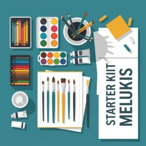 Daftar Alat Lukis Wajib untuk Anak & Pemula