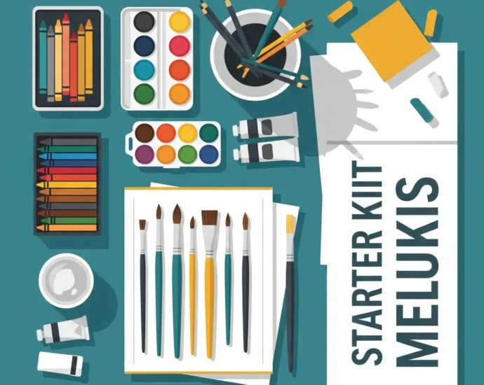 Daftar Alat Lukis Wajib untuk Anak & Pemula
