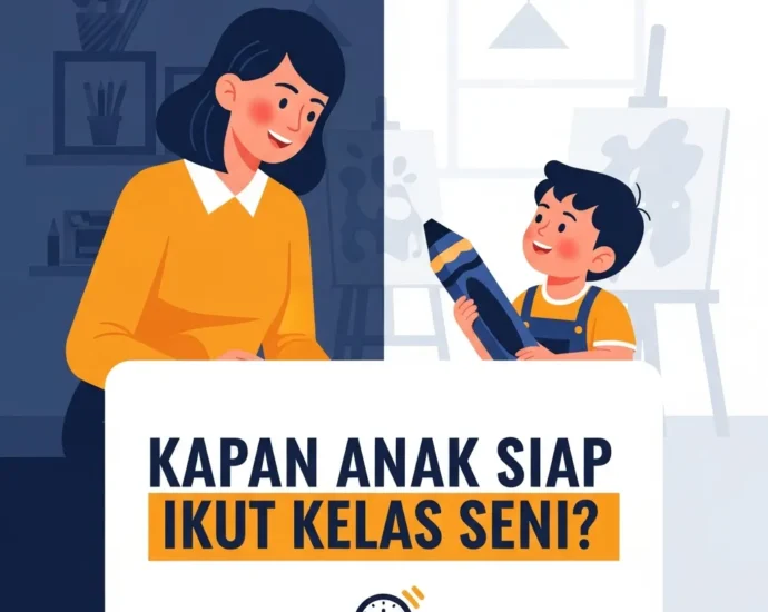 Kapan Usia Tepat Anak Mulai Les Menggambar