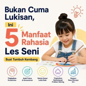 Bukan Cuma Lukisan, Ini 5 Manfaat Rahasia Les Seni Buat Tumbuh Kembang