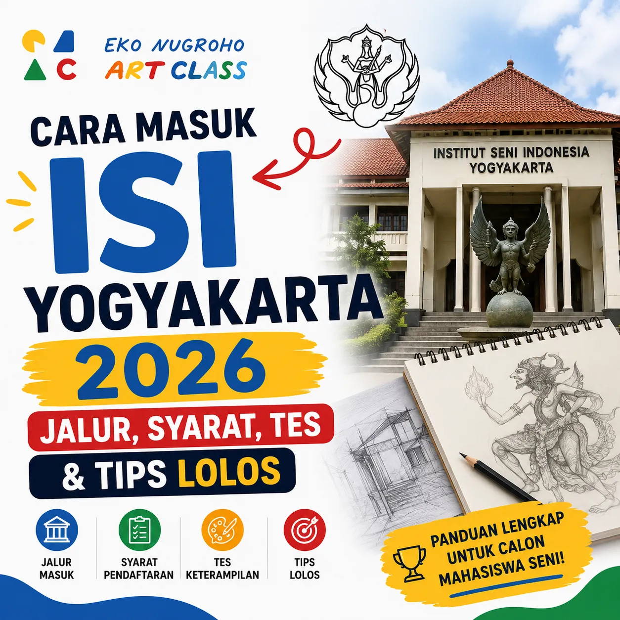 Cara Masuk ISI Yogyakarta 2026