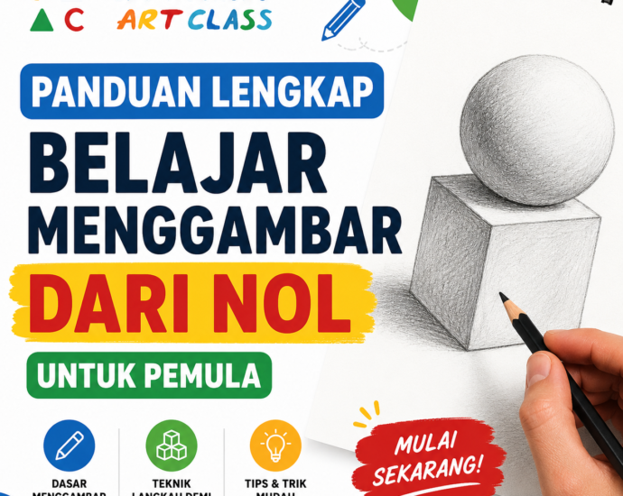 Panduan Lengkap Belajar Menggambar dari Nol untuk Pemula