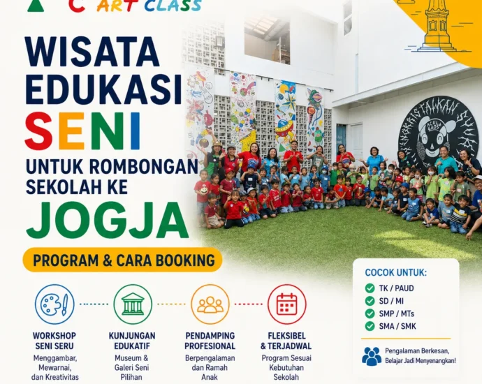 Wisata Edukasi Seni untuk Rombongan Sekolah ke Jogja: Program & Cara Booking