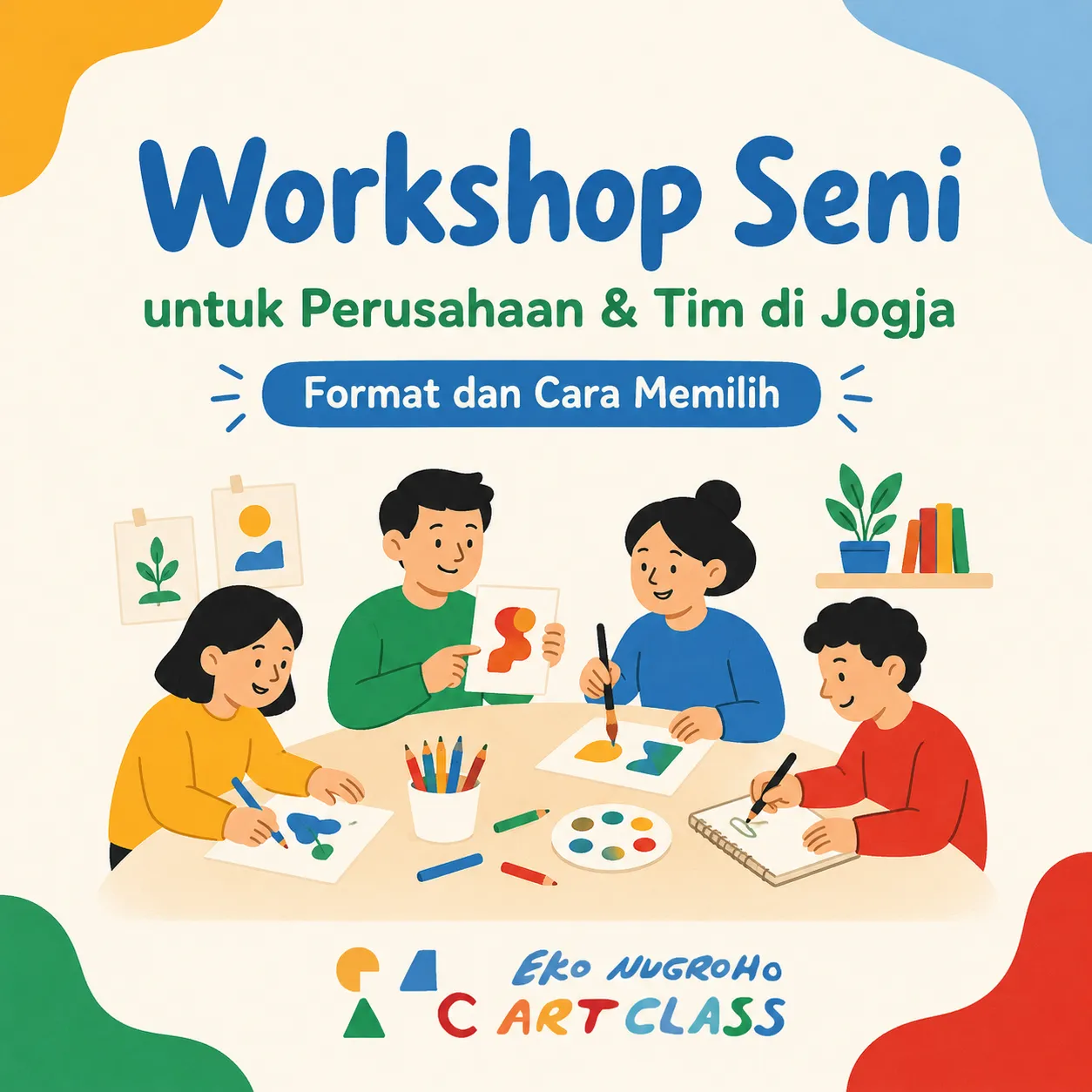 workshop seni untuk perusahaan